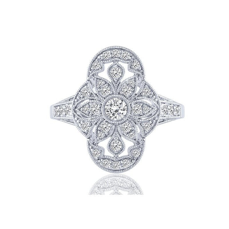 Art Deco Reproduction Diamond Ring