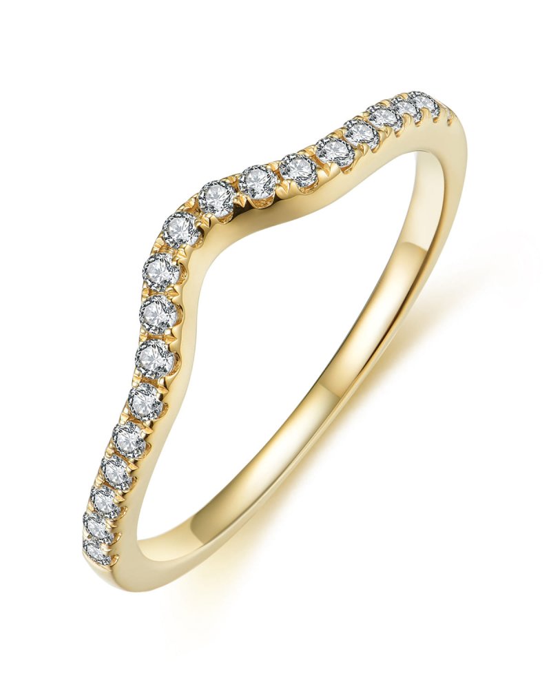 Diamond Curved Band